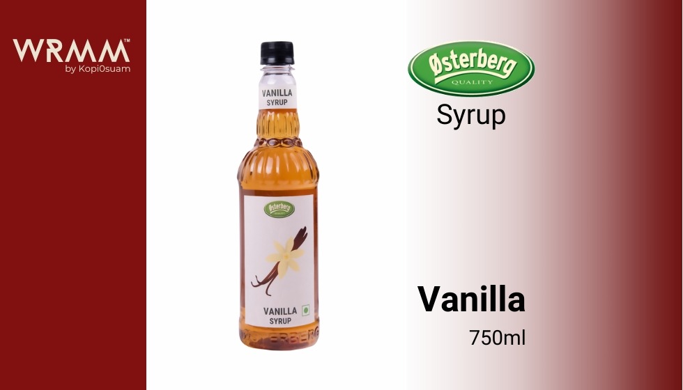 Osterberg Vanilla Syrup 750ml
